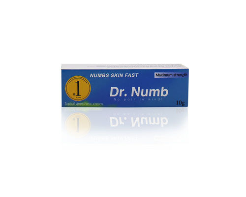 DR NUMB 10g टैटू दर्द रहित क्रीम लिडोकेन क्रीम परमानेंट मेकअप नंबिंग क्रीम आईलाइनर टैटू नंब क्रीम