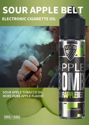ई-सिगरेट एफडीए के लिए VGOD Vape जूस ई-लिक्विड एप्पल फ्लेवर 60ml वेपर जूस