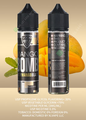 VGOD Vape जूस ई-लिक्विड शुद्ध निकोटीन ई-सिगरेट वैपिंग लिक्विड रिफिल स्मोक जूस स्वाद 60 मि.ली.
