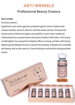 फैक्टरी मूल्य OEM विरोधी झुर्रियों सीरम सेट 10ml / बोतल तरल बिना सुई मेसोथेरेपी सीरम त्वचा कायाकल्प के लिए