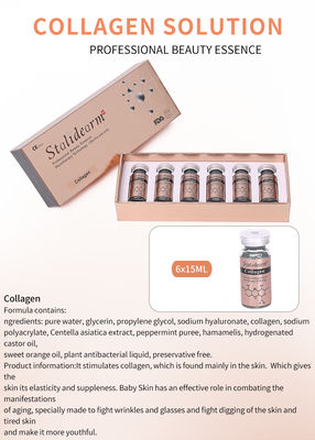 10ml प्राइवेट लेबल स्टैलिडेअरम कोलेजन मॉइस्चराइजिंग फर्मिंग एसेन्स एंटी एजिंग स्किनकेयर फेस विटामिन सी सीरम