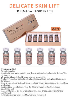 फैक्टरी आपूर्ति निजी लेबल Hyaluronic एसिड चेहरे चमकाने और विरोधी उम्र बढ़ने सार निजी लेबल अनुकूलन