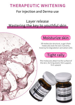 कस्टमाइज़ेशन OEM Whitening Injectable Face Serum For Skin Boosting & Mesotherapy त्वचा बढ़ाने और मेसोथेरेपी के लिए