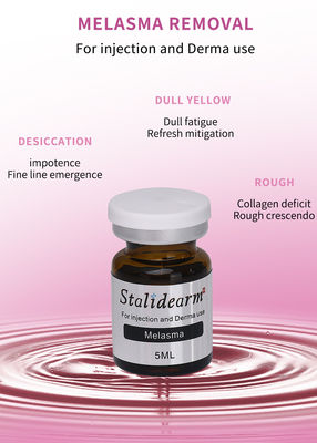 स्टैलीडर्म मेलाज्मा से लड़ने वाली स्किन बूस्टर 5ml फेस ब्लीचिंग डर्मल फिलर्स