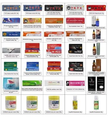 12 टुकड़े/बॉक्स दर्द निवारण और तेजी से सुन्न करने के लिए वास्तविक प्रभाव के साथ गैर-डिस्पोजेबल होंठ सुन्न करने वाला पैच