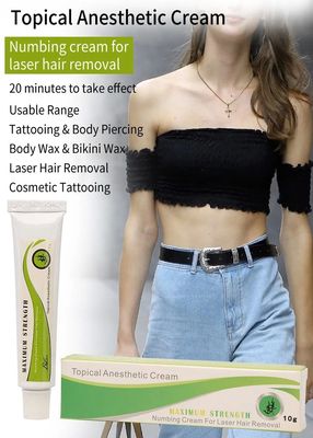 3 से 4 घंटे के लिए 10 ग्राम टैटू एम्बिंग क्रीम दर्द रहित 2-3 मिमी मोटाई और 50-60 मिनट आवेदन