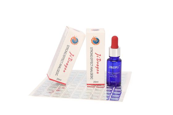 जिलॉन्ग फास्ट एक्टिंग टैटू सुन्न करने का घोल 20ml/बोतल दर्द से राहत के लिए, खून बहना बंद करता है और एलर्जी से बचाता है