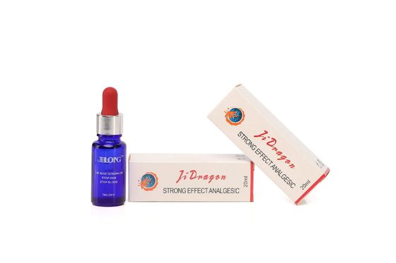 जिलॉन्ग फास्ट एक्टिंग टैटू सुन्न करने का घोल 20ml/बोतल दर्द से राहत के लिए, खून बहना बंद करता है और एलर्जी से बचाता है