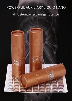 44% मजबूत प्रभाव तेज क्रिया करने वाला टैटू एंबुलिंग तरल 20ml/बोतल दर्द निवारण और त्वचा देखभाल के लिए