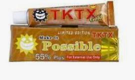 संभावित टैटू एनीमेशन क्रीम 55% Tktx टैटू एनेस्थेटिक मलहम तेजी से कार्य करने वाला शरीर टैटू के लिए मजबूत एनीमेशन क्रीम