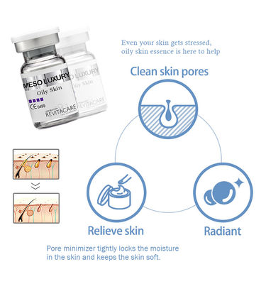 MESO LUXURY सीरम Microneedling Dermal Pen Mesotherapy Solution ऑयली स्किन ट्रीटमेंट एसेन्स