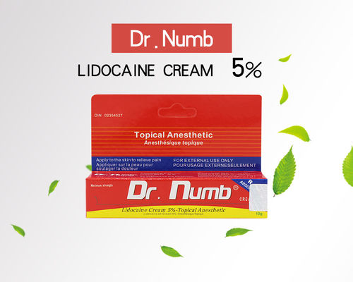 परमानेंट मेकअप डॉ. नंब लिडोकेन क्रीम 10g टैटू स्टॉप पेन टॉपिकल नंबिंग क्रीम