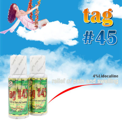 टैग 45# टैटू नंबिंग जेल आईलाइनर माइक्रोब्लैडिंग स्टॉप पेन जेल