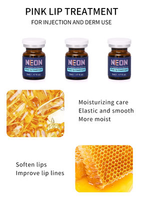 गुलाबी होंठ उपचार सीरम Mesotherapy होंठ मरम्मत सीरम इंजेक्शन 0.17 fl oz