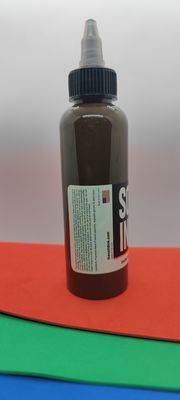 ऑर्गेनिक वेगन सॉलिड इंक टैटू इंक डार्क ब्राउन 30ML 260ML नॉन टॉक्सिक