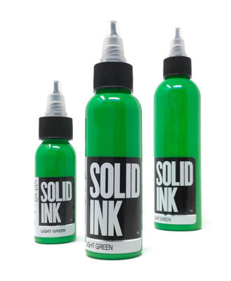 ग्रीन माइक्रो सॉलिड इंक टैटू इंक पिगमेंट 30ML 60ML 120ML 260ML
