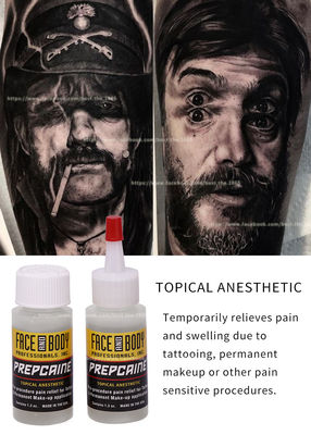 OEM Prepcaine Tattoo Numbing Gel Safe Pure Yellow Color
